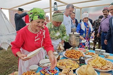 Праздник в центре Оренбуржья